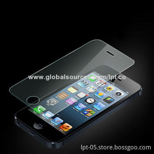 Mirror 0.33mm Tempered-glass Screen Film for iPhone 5/5S/5C with 9H Hardness